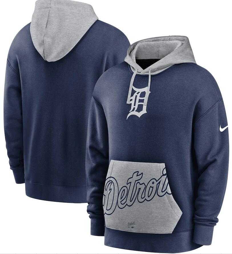 Men's Detroit Tigers Nike Navy Gray Heritage Tri Blend Pullover Hoodie,We sell and wholesale Men's Detroit Tigers Nike Navy Gray Heritage Tri Blend Pullover Hoodie on line form chian!